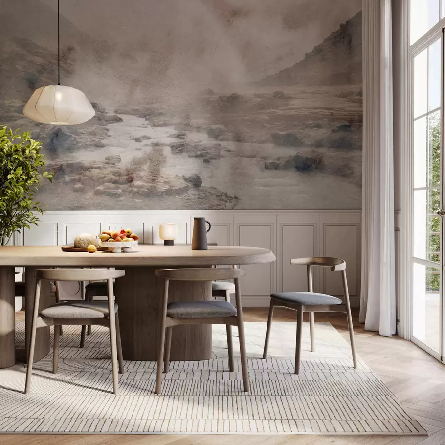 wall murals Долина тихе магле w05363