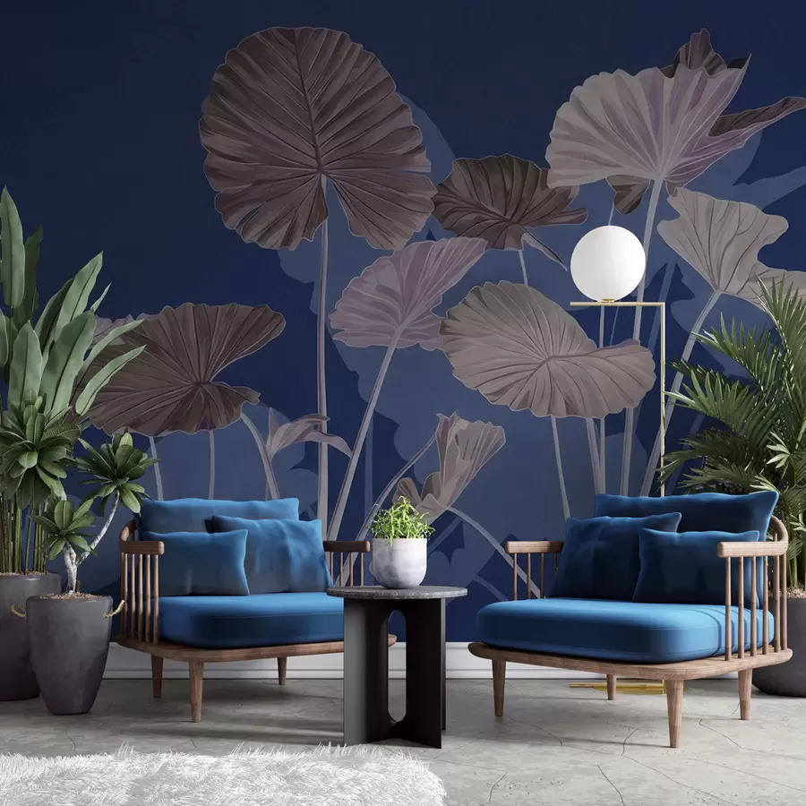 wall murals Башта осликаних лотоса w05364