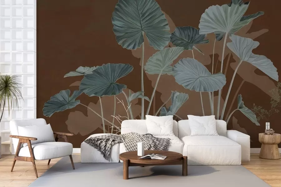 wall murals Башта осликаних лотоса w05364v1