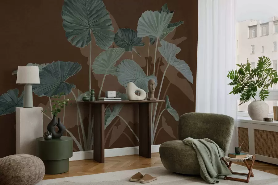 wall murals Башта осликаних лотоса w05364v1