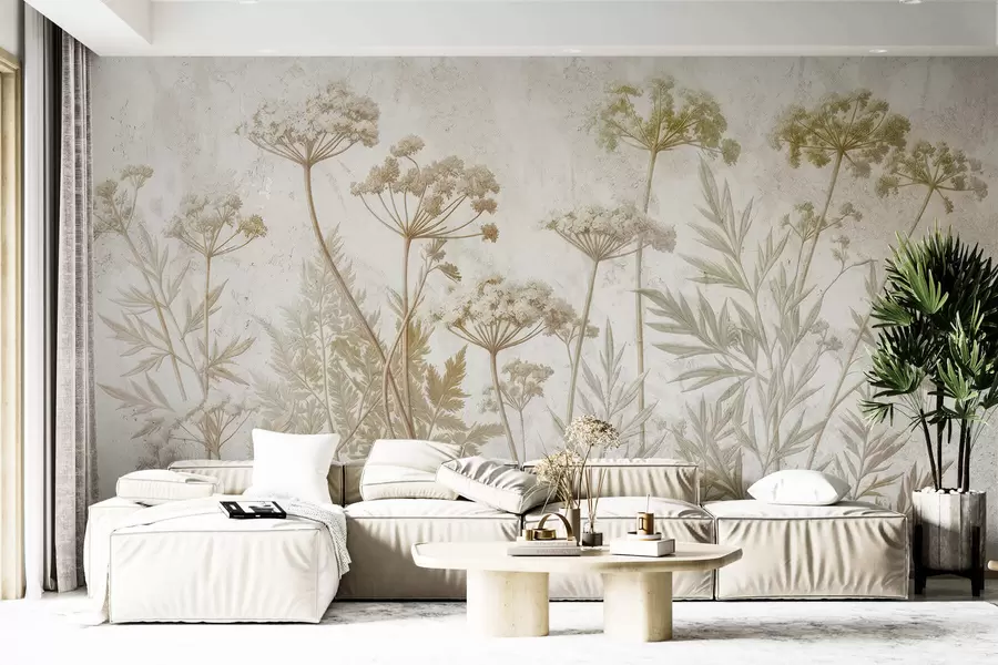 wall murals Испреплетано вечно цвеће w05369