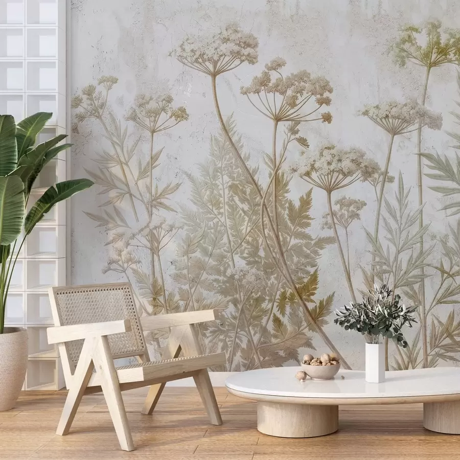 wall murals Испреплетано вечно цвеће w05369