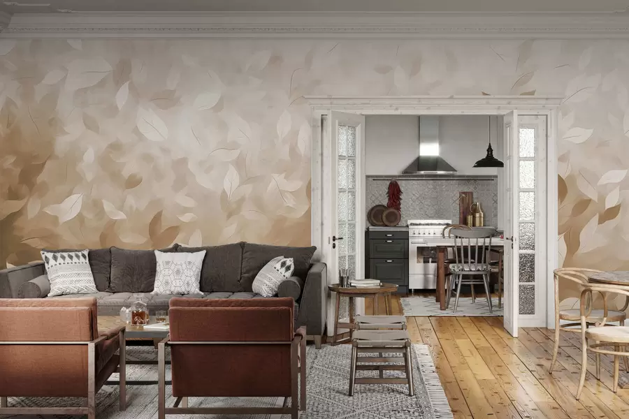 wall murals Лиснати шапат w05277