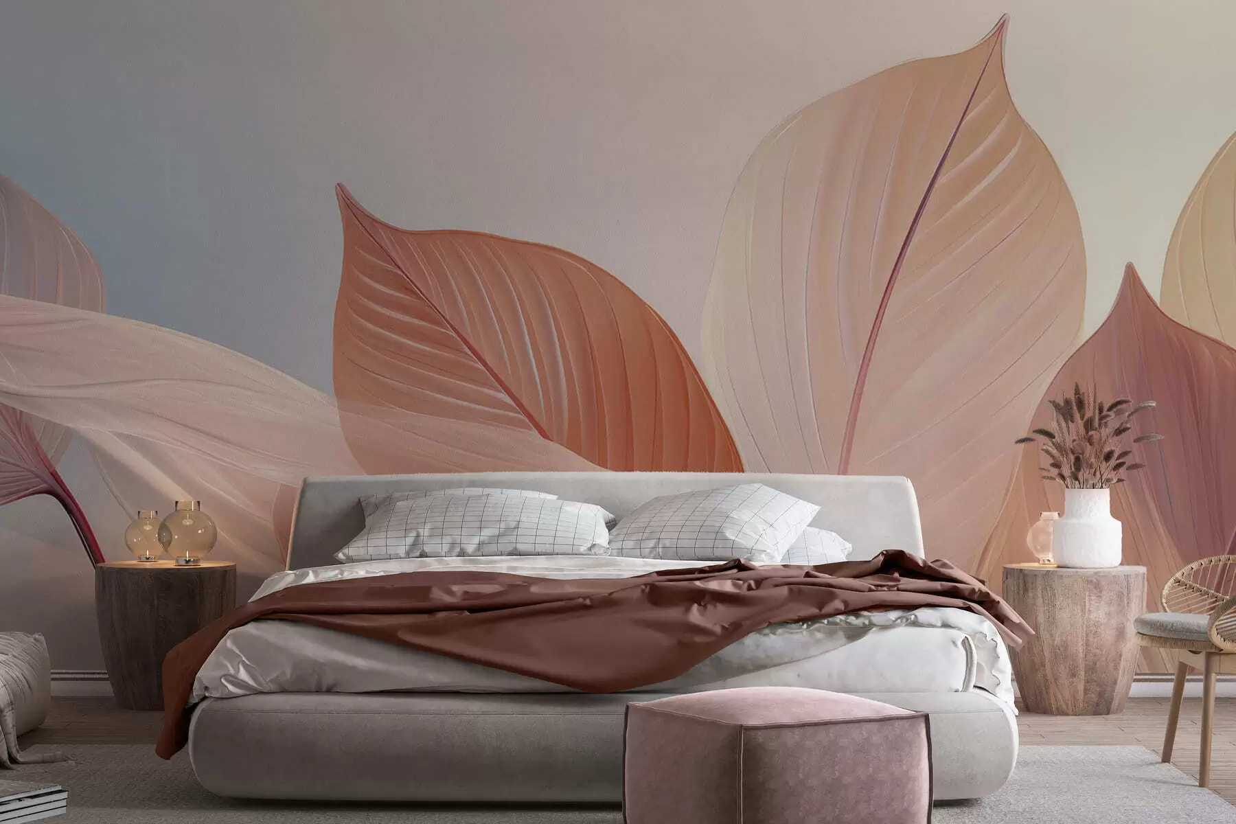 wall murals Плес великих листова w05283