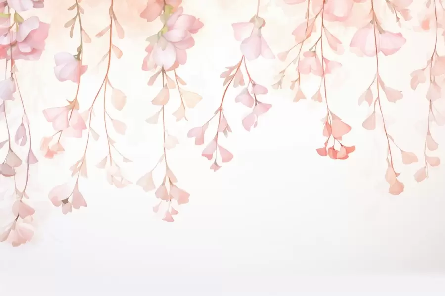 wall murals Нежно висеће цвеће w05345