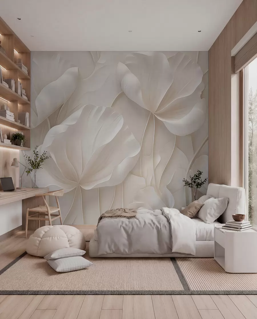 wall murals Skulpturalni cvjetovi w05355