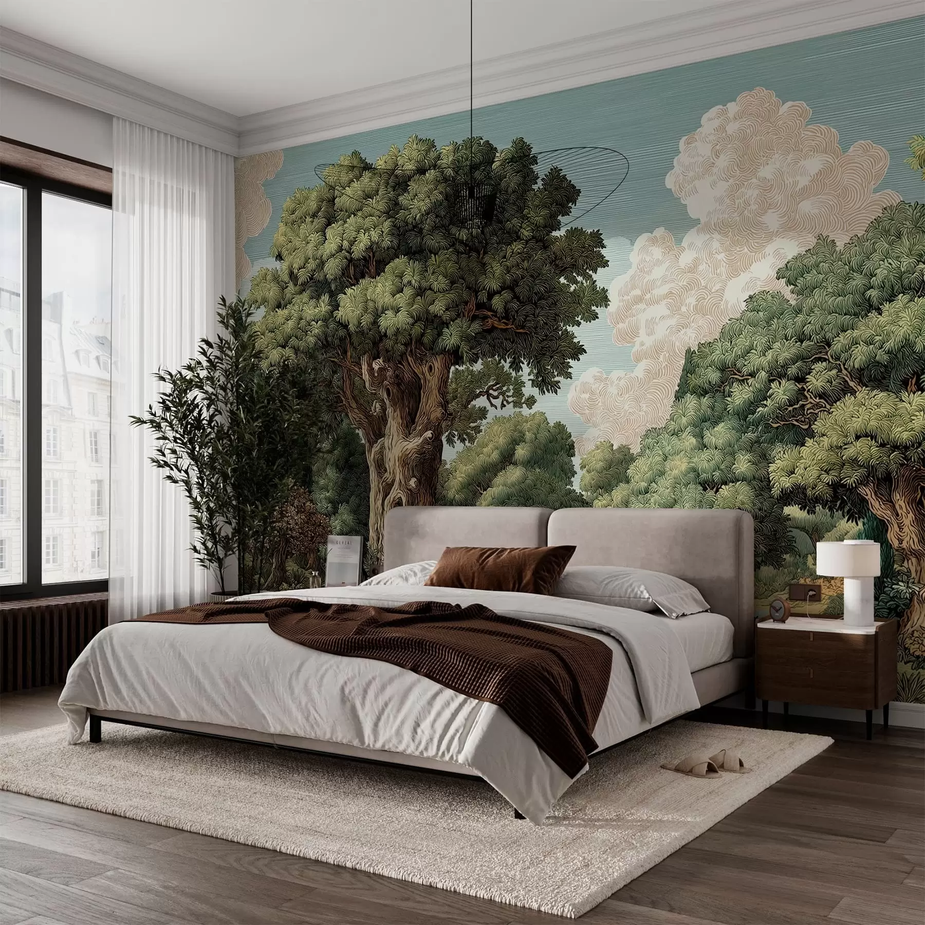 wall murals Шума w05333