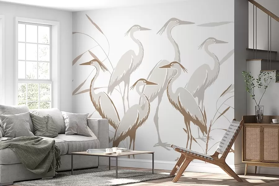 wall murals Чапље w05397v1