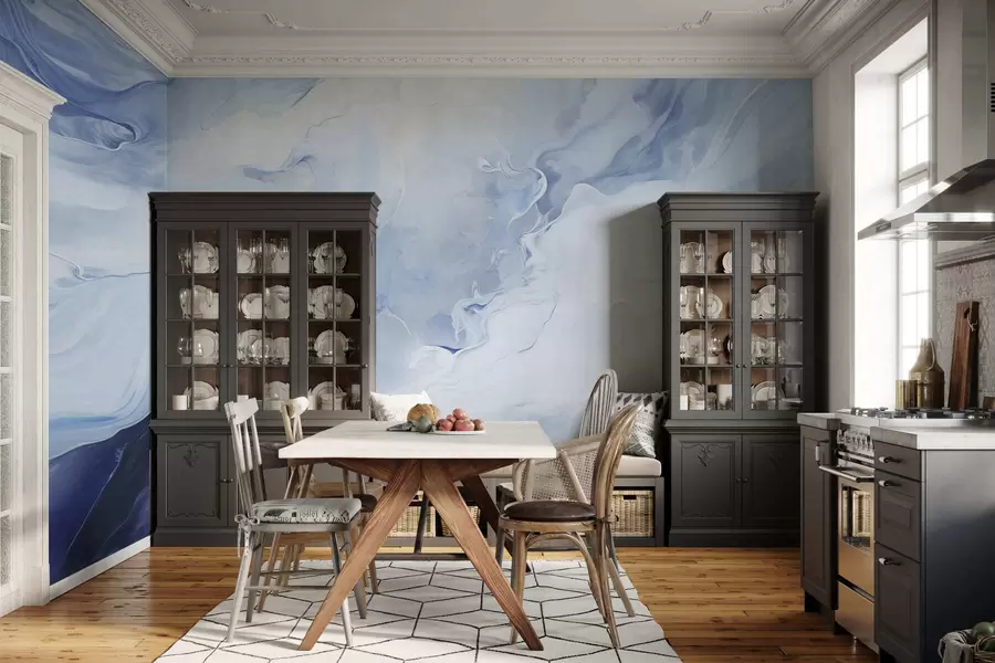 wall murals Рафинисано мермерно жилисање w05441