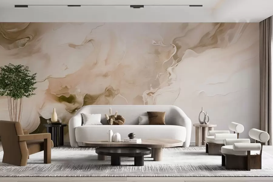 wall murals Рафинисано мермерно жилисање w05441v1