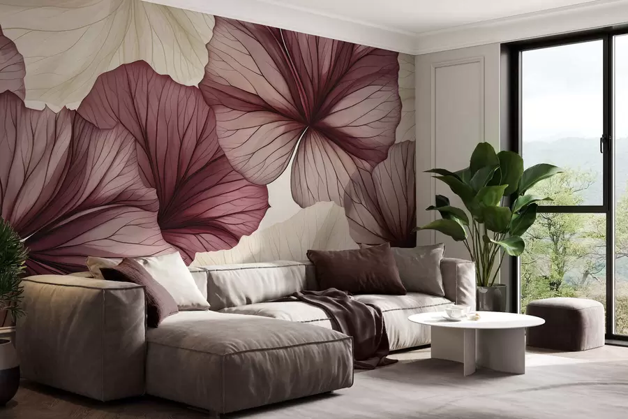 wall murals Цветови великих размера w05443
