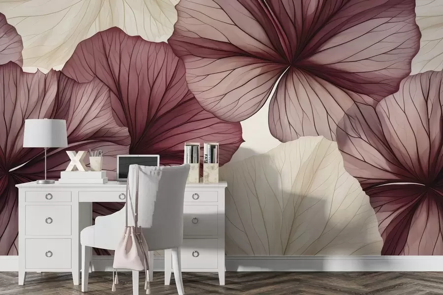 wall murals Цветови великих размера w05443