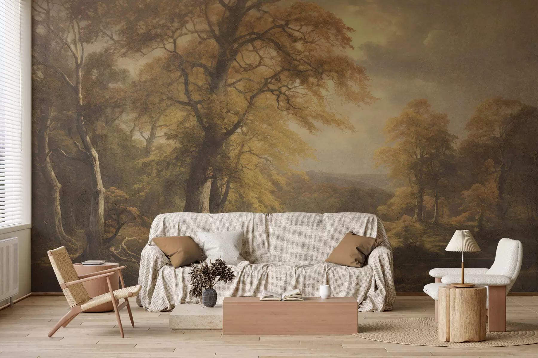 wall murals Винтажна шума w05447