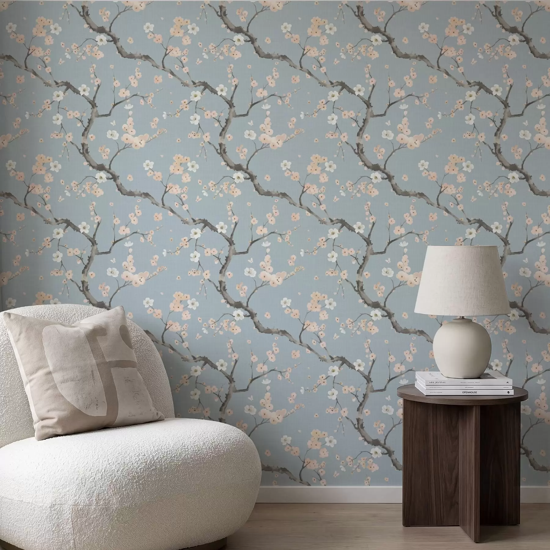 wall murals Гране са цветовима на плавој позадини a01155