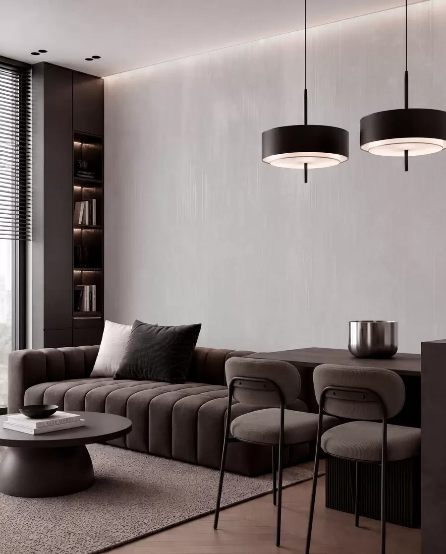 wall murals Светло сива позадина са равномерном вертикалном текстуром w05121v4
