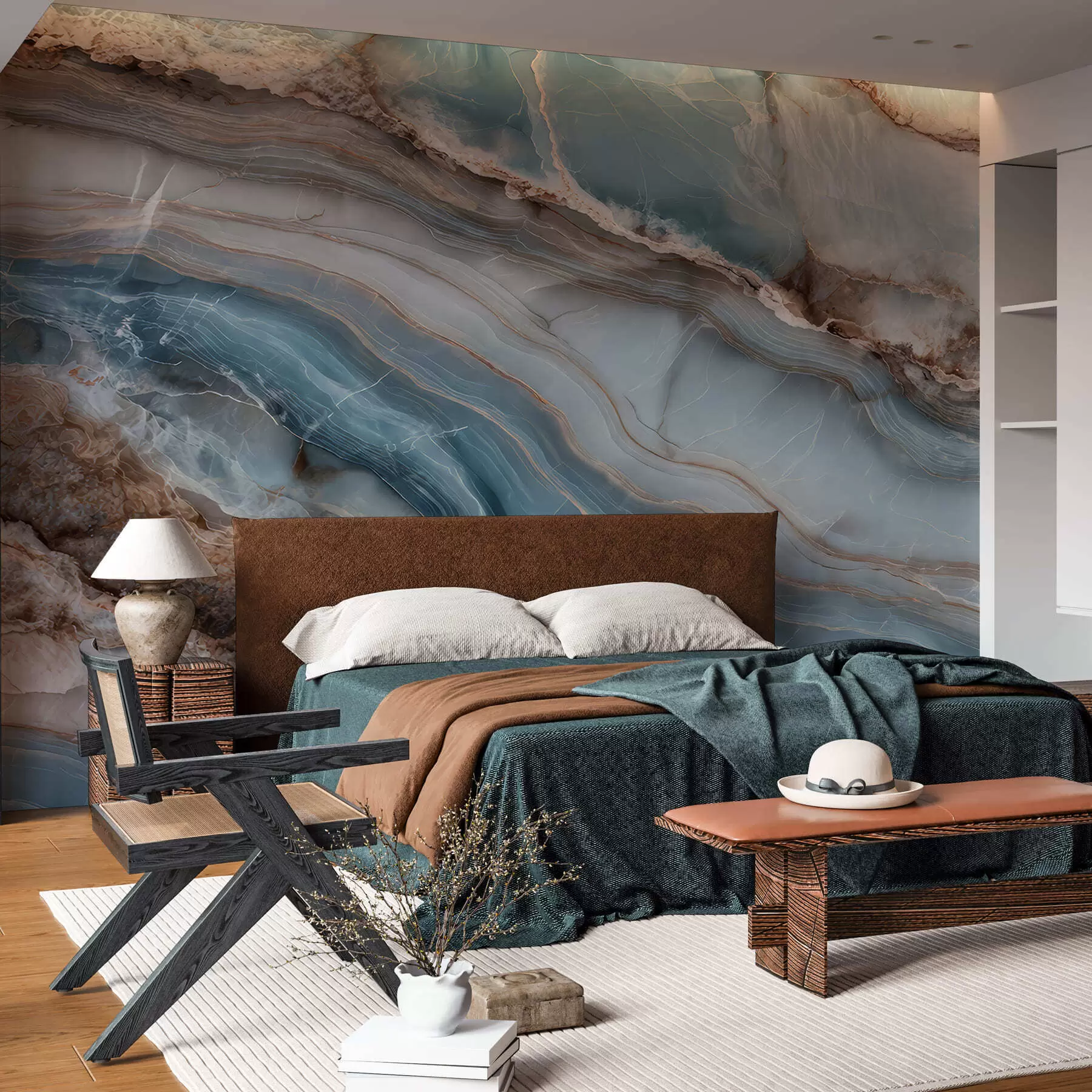 wall murals Мермерни таласи w05488