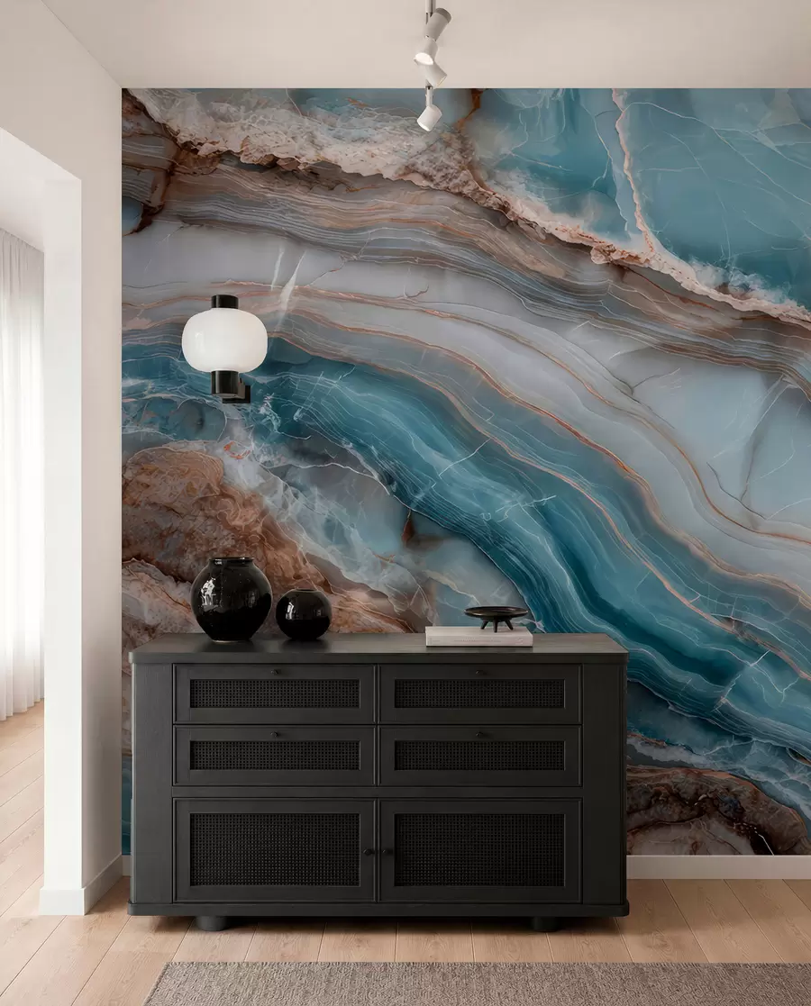 wall murals Мермерни таласи w05488