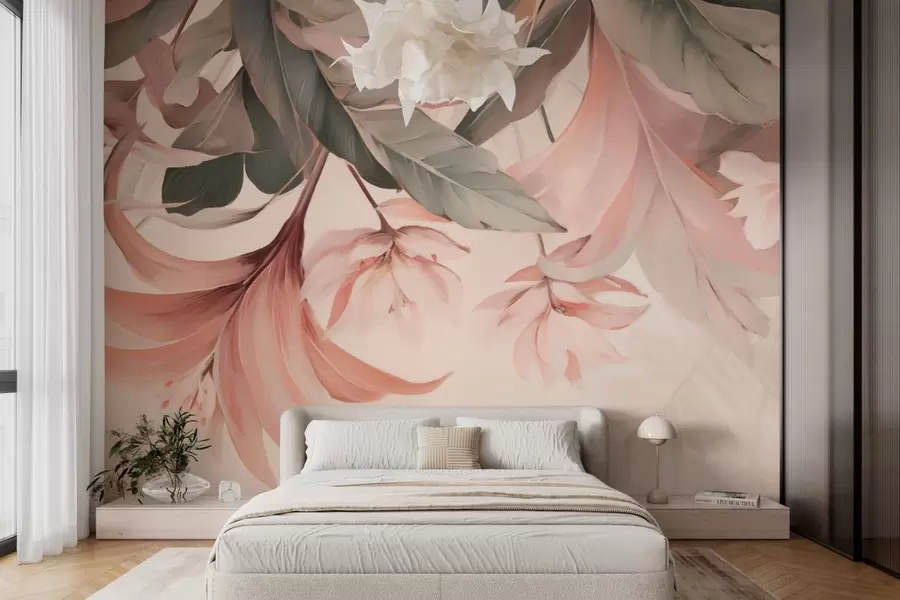 wall murals Егзотично цвеће w05376v1