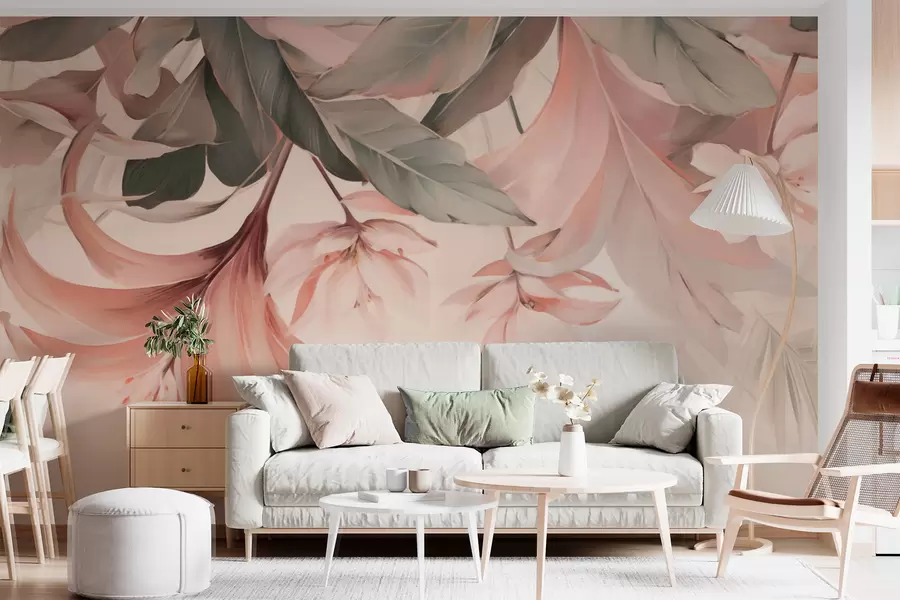 wall murals Егзотично цвеће w05376v1