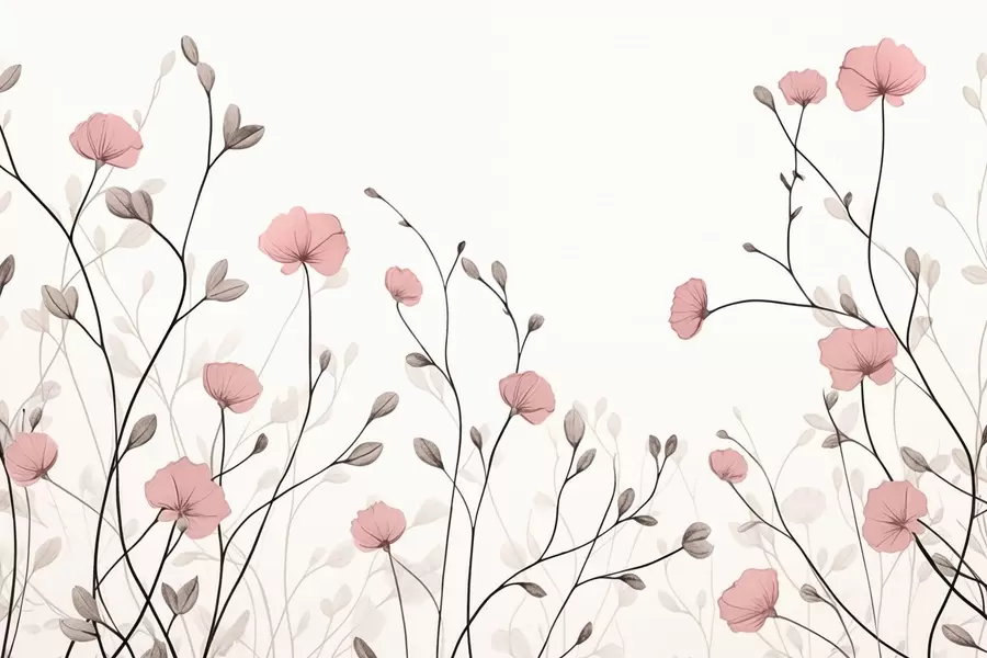 wall murals Вилдфловерс w05485