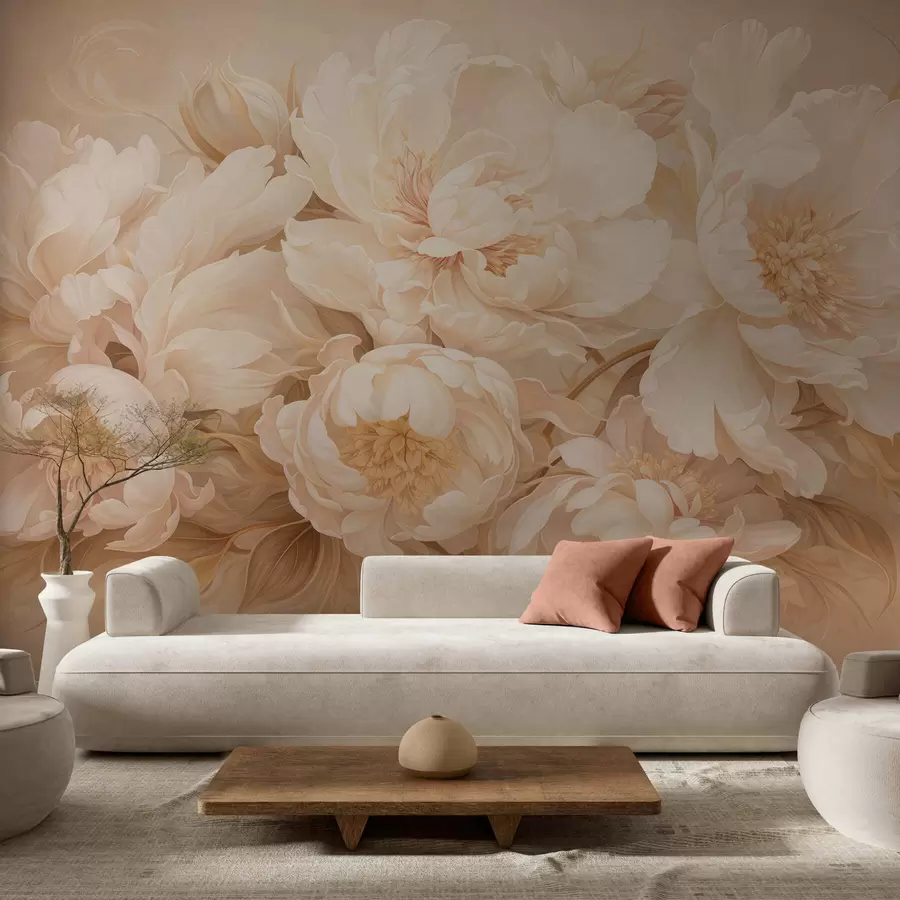 wall murals Луксузни божури w05497