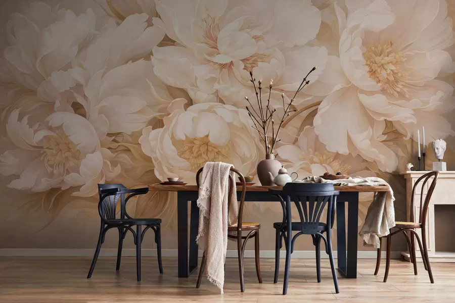 wall murals Луксузни божури w05497