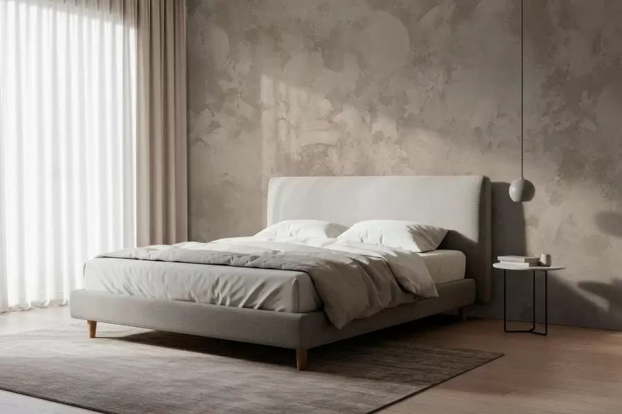 wall murals Минималистичка апстрактна текстура четкице у беж тоновима w05160