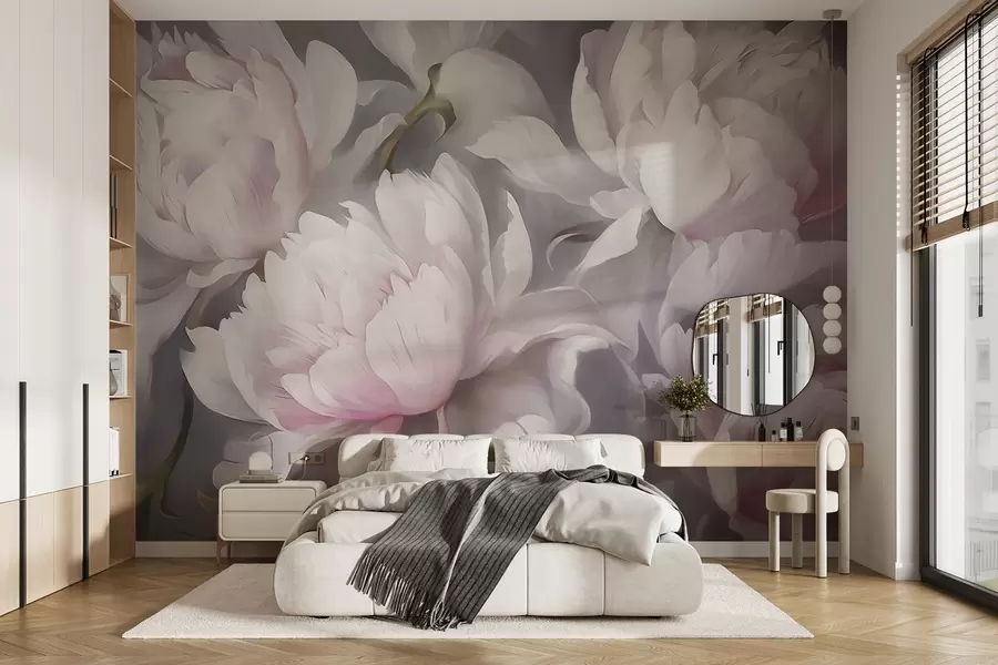 wall murals Пастелно цвеће w09760