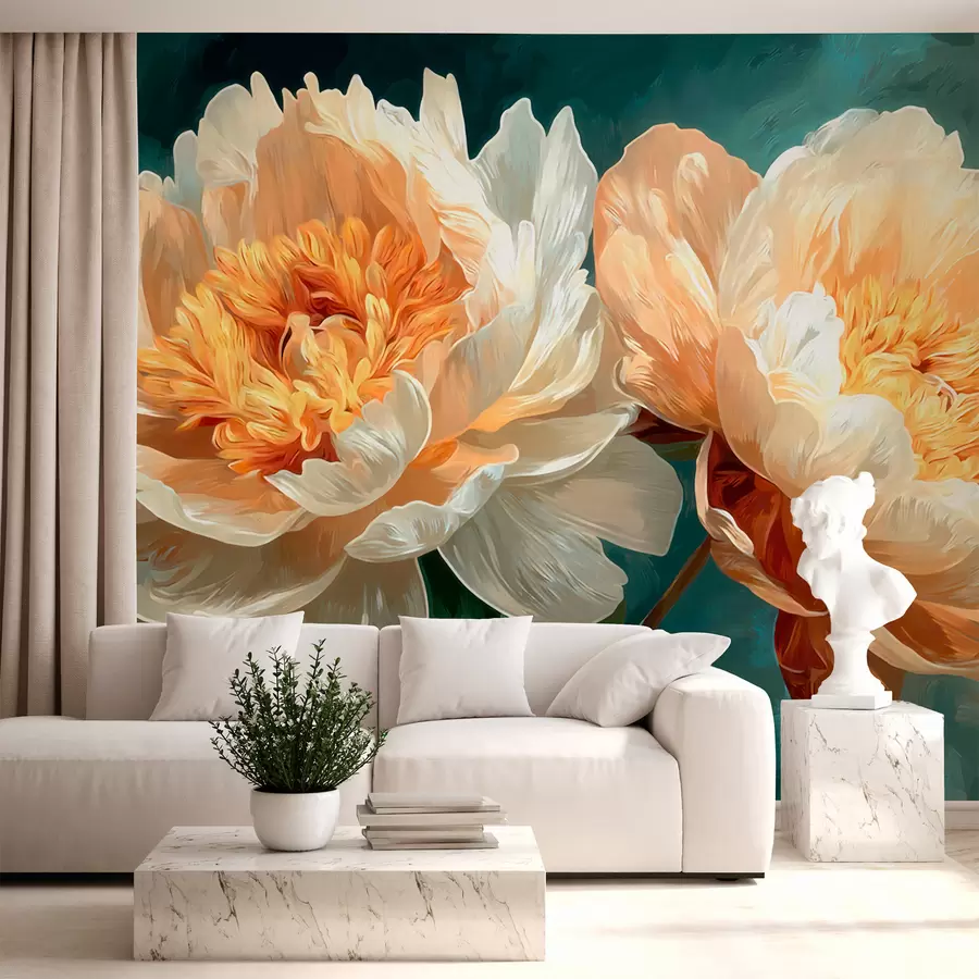 wall murals Пеониес w05338