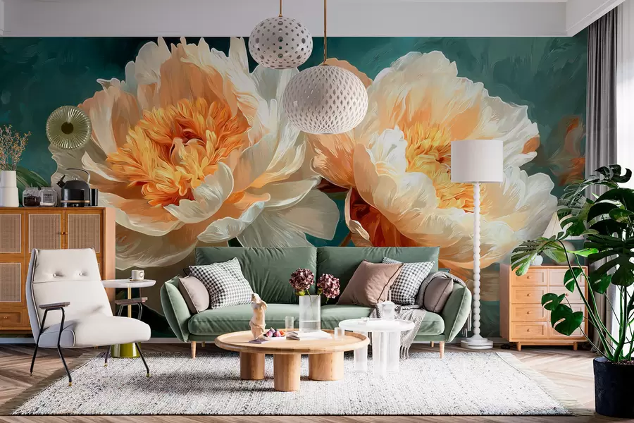 wall murals Пеониес w05338