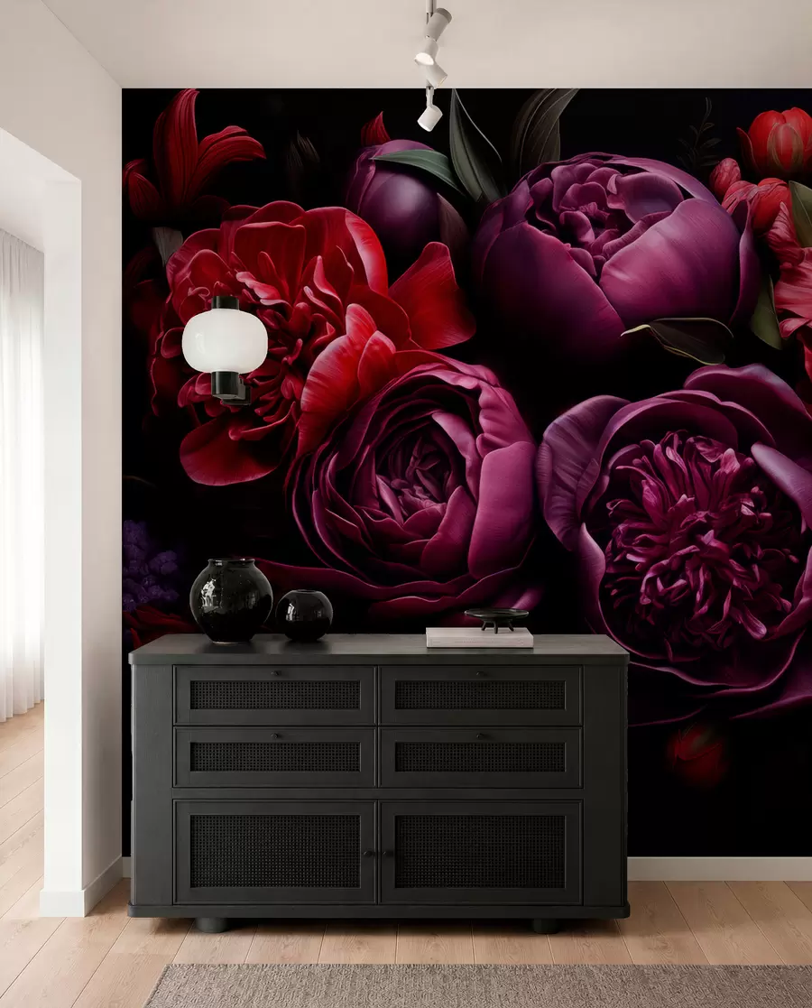 wall murals Пеониес w05513