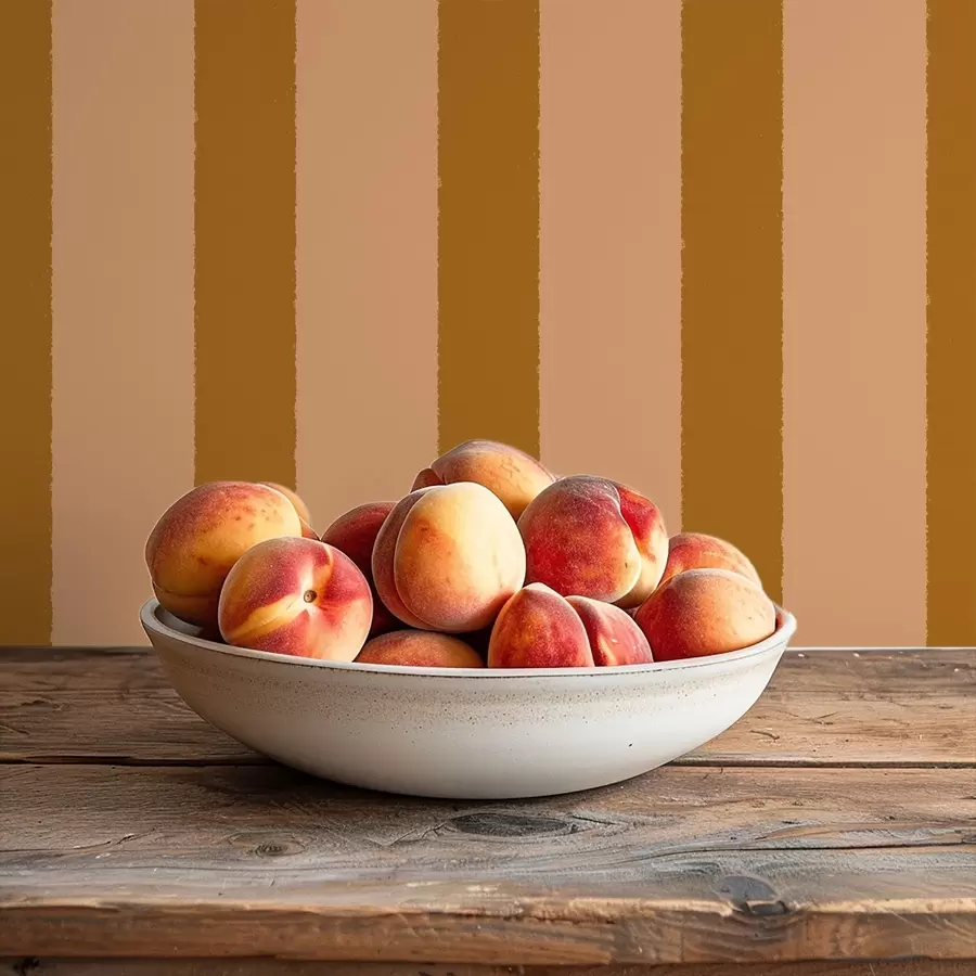 wall murals Топле смеђе вертикалне пруге a01180v4