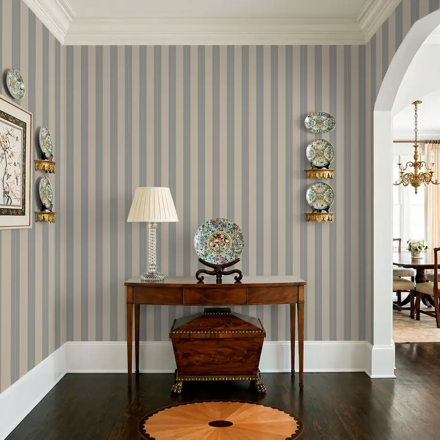 wall murals Сиве и беж вертикалне пруге a01181