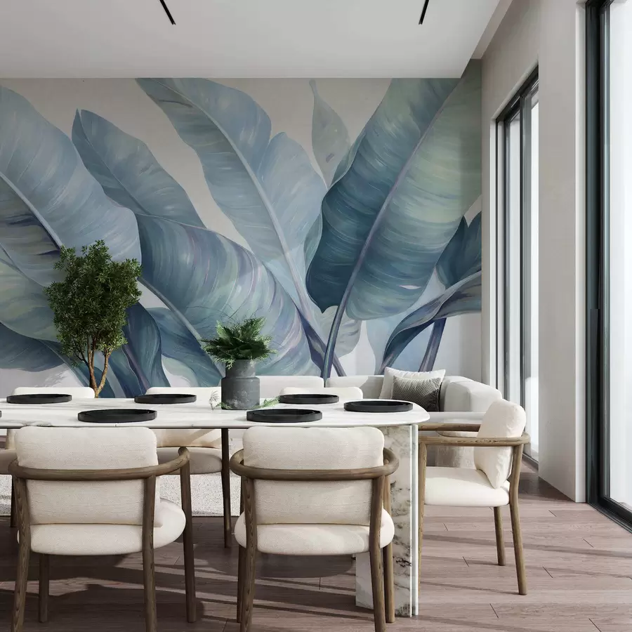 wall murals Велики листови банане w05499v1