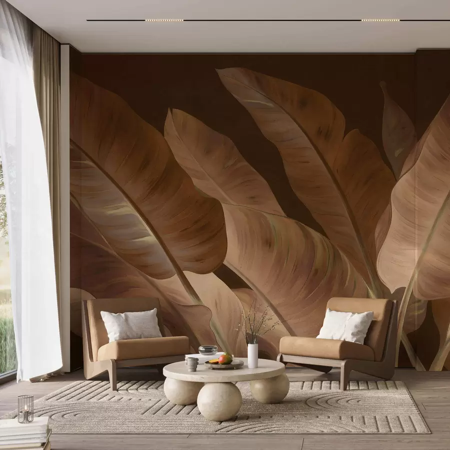 wall murals Велики листови банане w05499v2