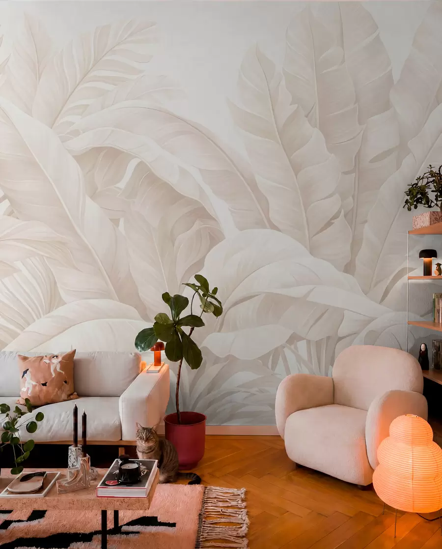 wall murals Tropi boje slonovače w05518