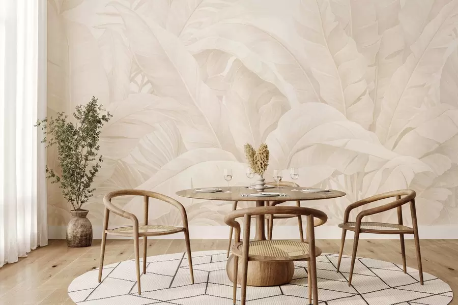 wall murals Винтажно тропско лишће w05518