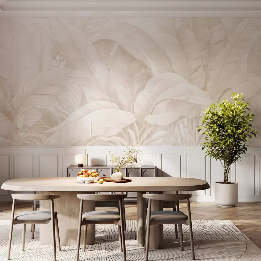 wall murals Винтажно тропско лишће w05518