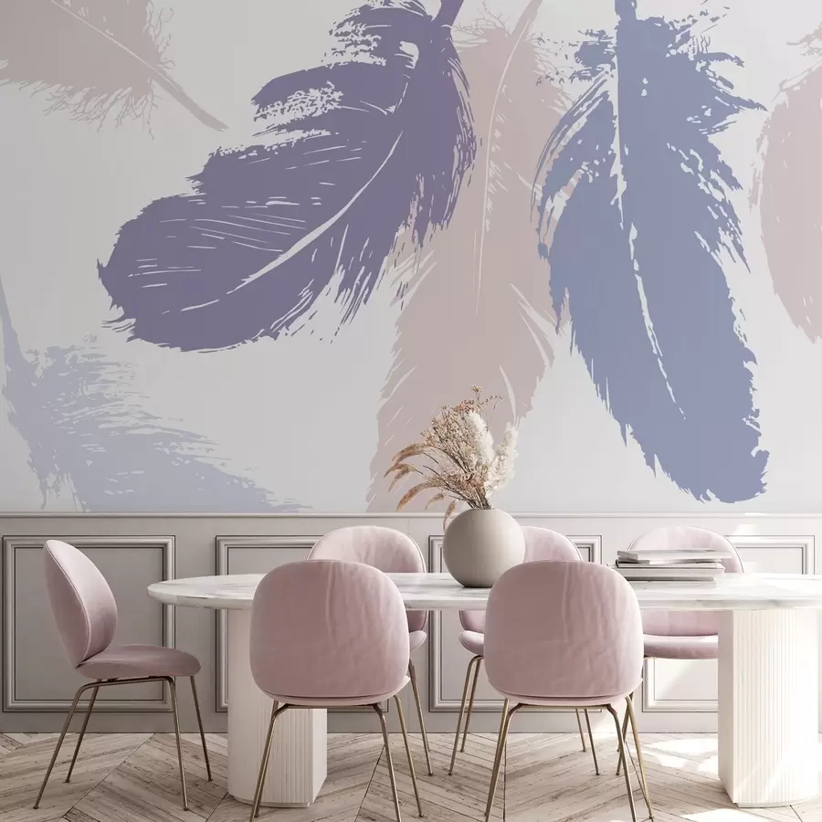 wall murals Перје w05549v2