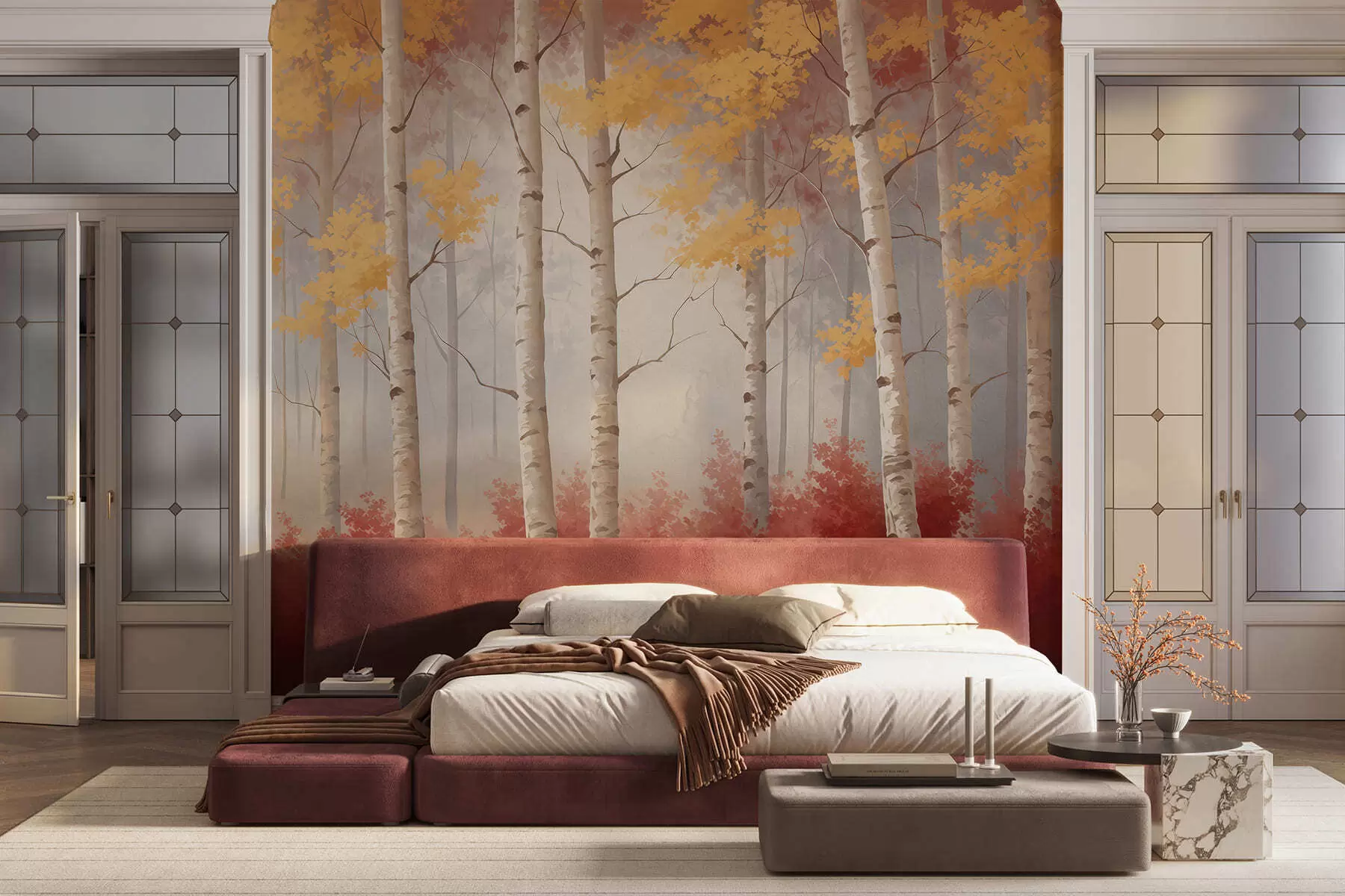 wall murals Јесен у магли w05577