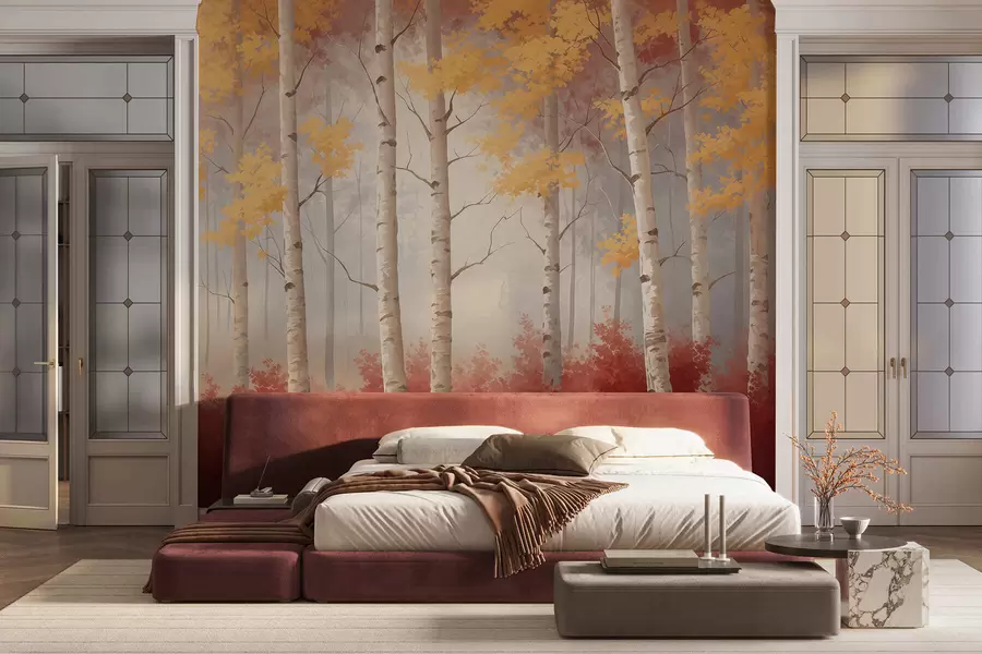 wall murals Јесен у магли w05577