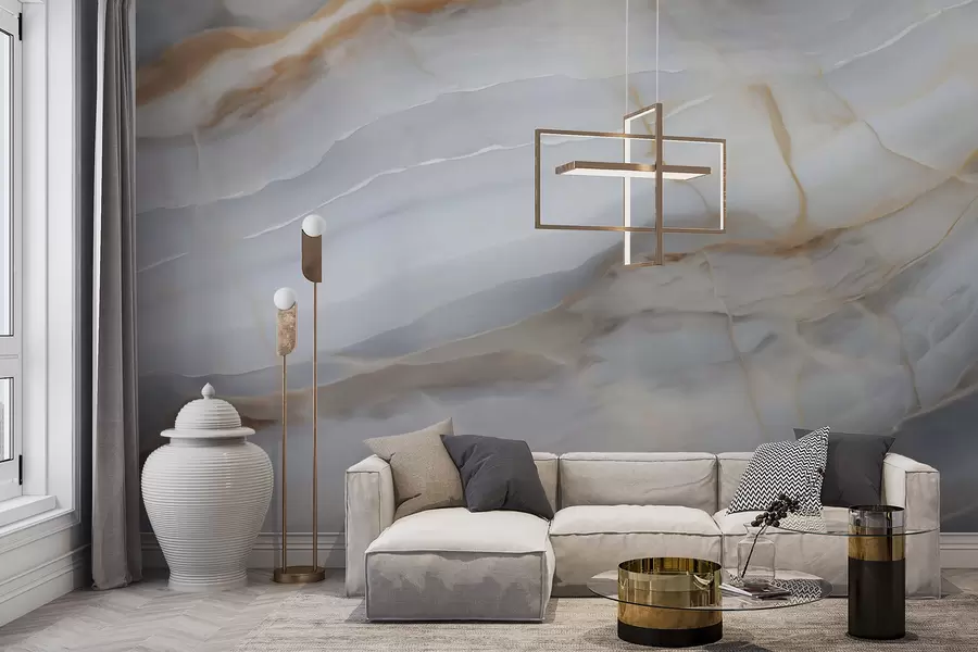 wall murals Имитација апстрактног узорка текстуре мермера w05590