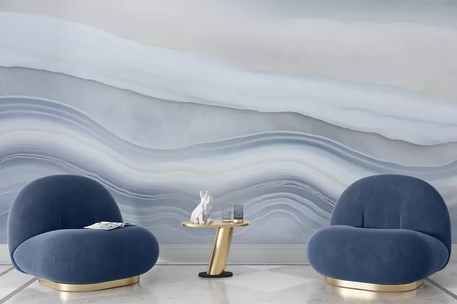 wall murals Имитација апстрактног узорка текстуре мермера w05634