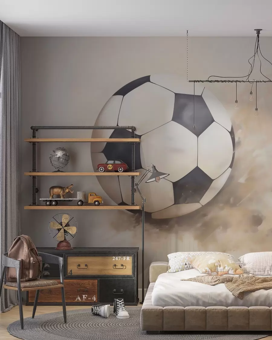 wall murals Lopta u pokretu w05640