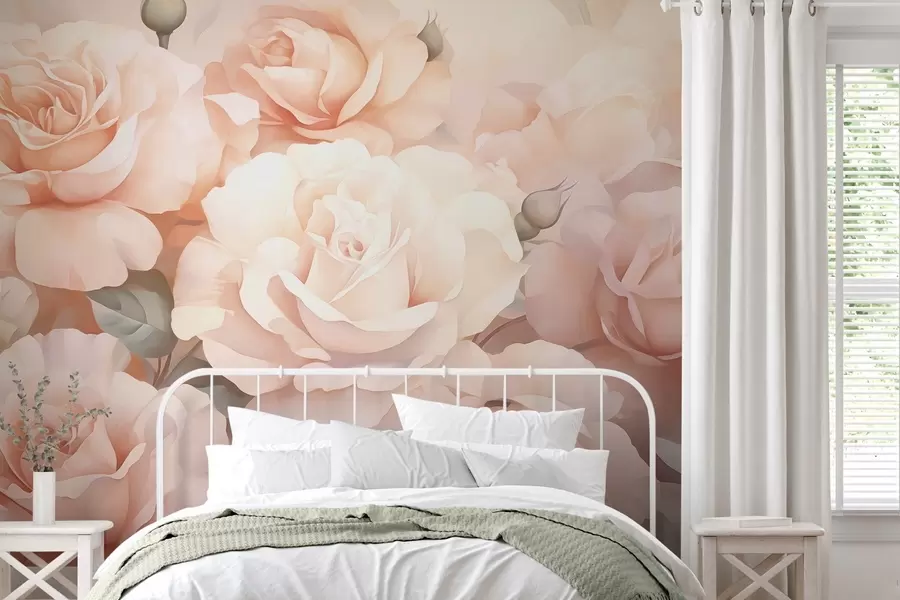 wall murals Апстрактне руже w05553