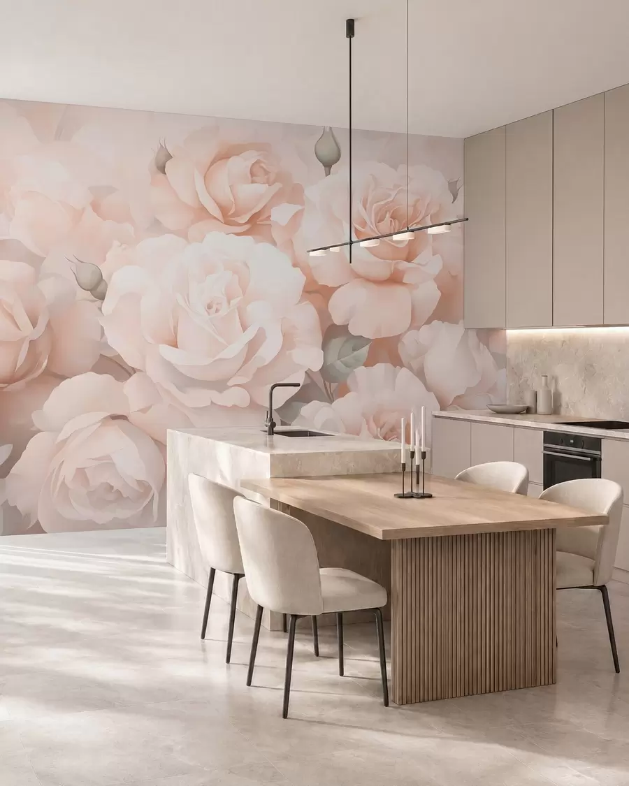 wall murals Апстрактне руже w05553