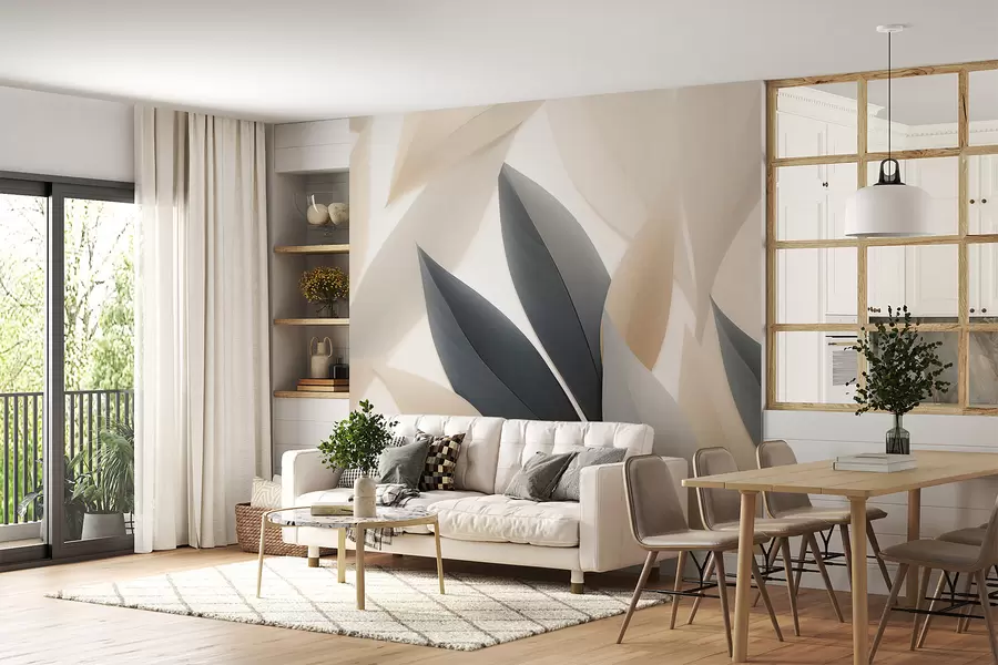 wall murals Шпиљасти листови w05203