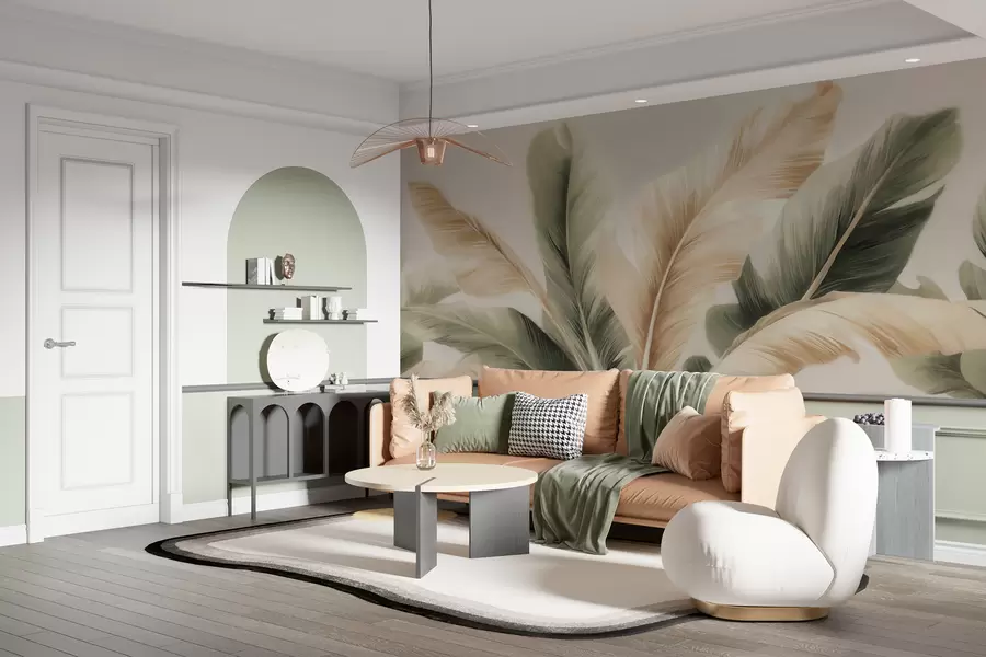 wall murals Банана лишће w05648