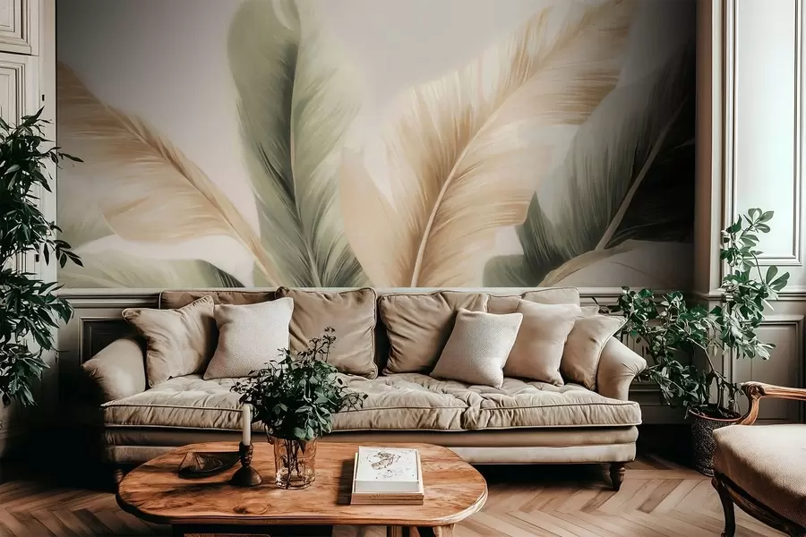 wall murals Банана лишће w05648