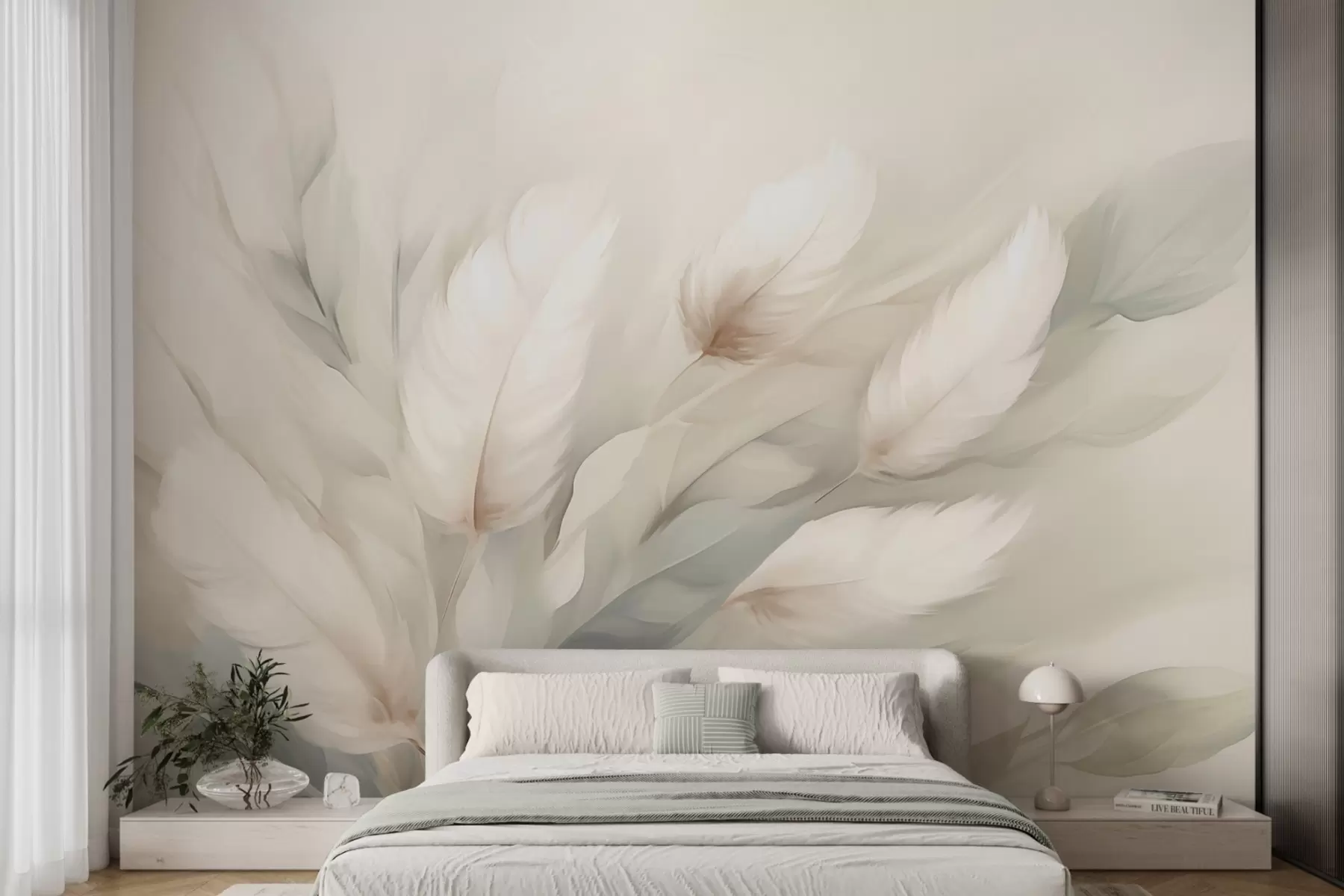 wall murals Апстрактно перје w05662